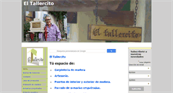 Desktop Screenshot of eltallercito.org